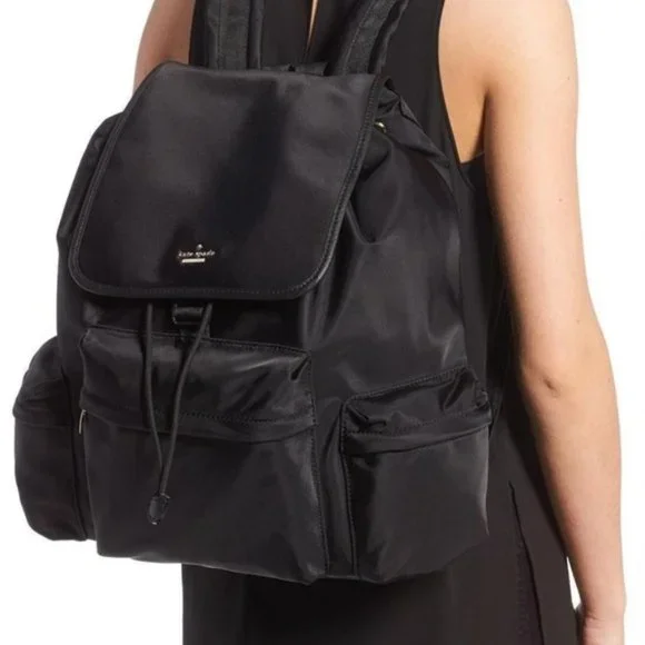 kate spade | Bags | Kate Spade Black Classic Nylon Clay  display picture 2